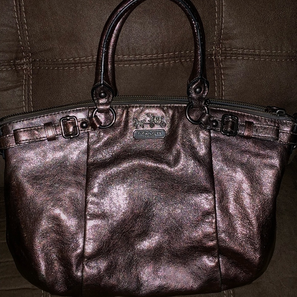 Metallic Coach Purse